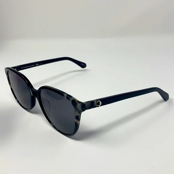 Kate Spade New York Vienne Polarized Round Acetate Hello Sunshine Sunglasses - Picture 7 of 11